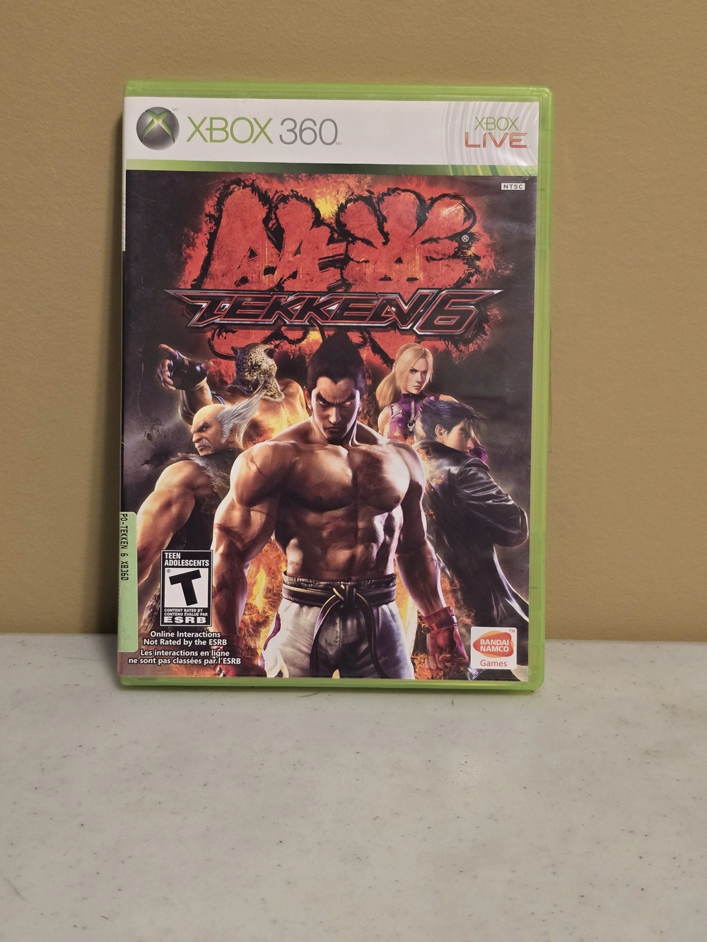 Tekken 6 Xbox 360 Video Game - Green Case